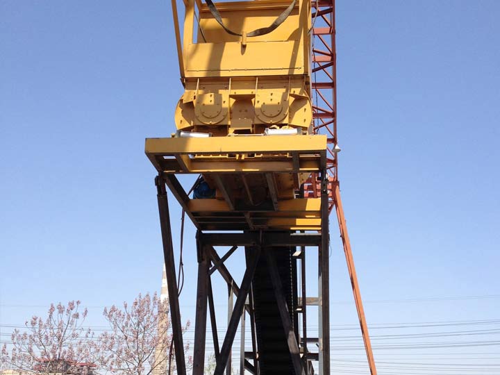 YHZS35小型移動式攪拌站 YHZS35小型移動式攪拌站